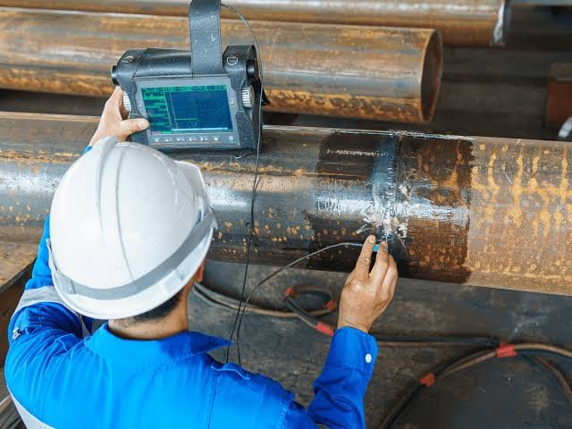 Non-destructive testing inspection